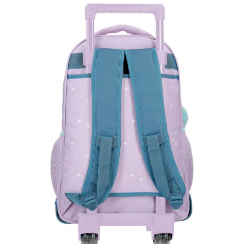 Ghiozdan troler fete Disney Lovely Stitch 2 compartimente 29L [2]