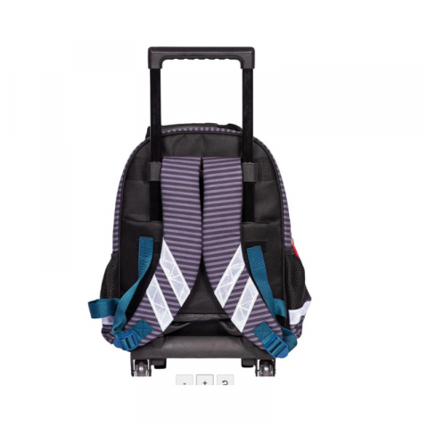 Ghiozdan troller albastru 38 cm S Cool Collection [2]