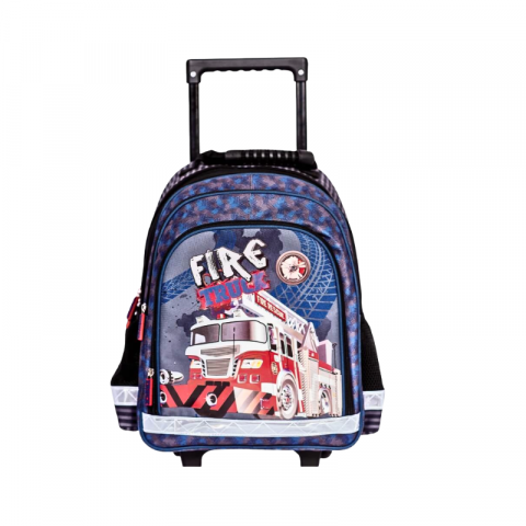 Trollere pentru copii - Ghiozdan troller albastru 38 cm S Cool Collection