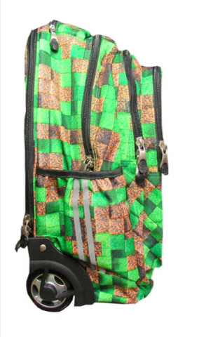 Ghiozdan troler St.Right Pixel Cubes TB01 26L [3]