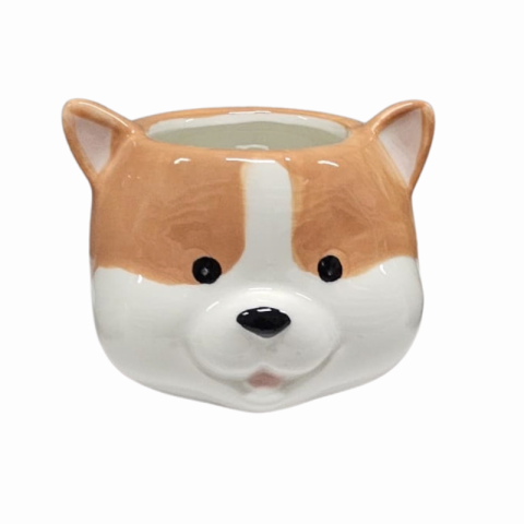 Ghiveci ceramic Catelus diverse rase 9 x 8 cm [3]