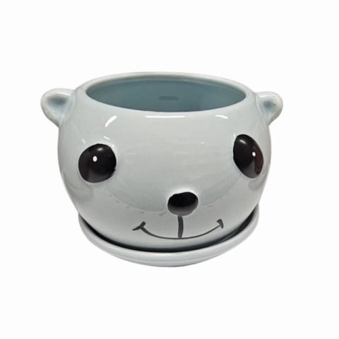 Ghiveci ceramic Koala diverse culori 12 x 8.5 cm [1]