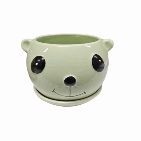 Ghiveci ceramic Koala diverse culori 12 x 8.5 cm [2]