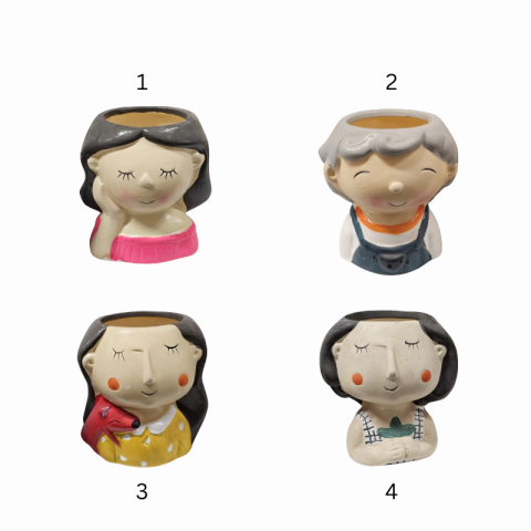 Ghiveci flori ceramica femeie modele diferite [1]