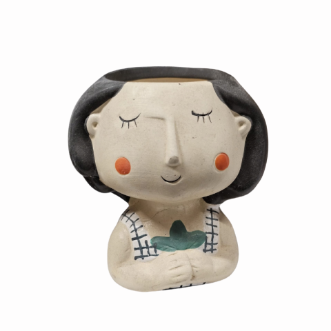 Ghiveci flori ceramica femeie modele diferite [3]