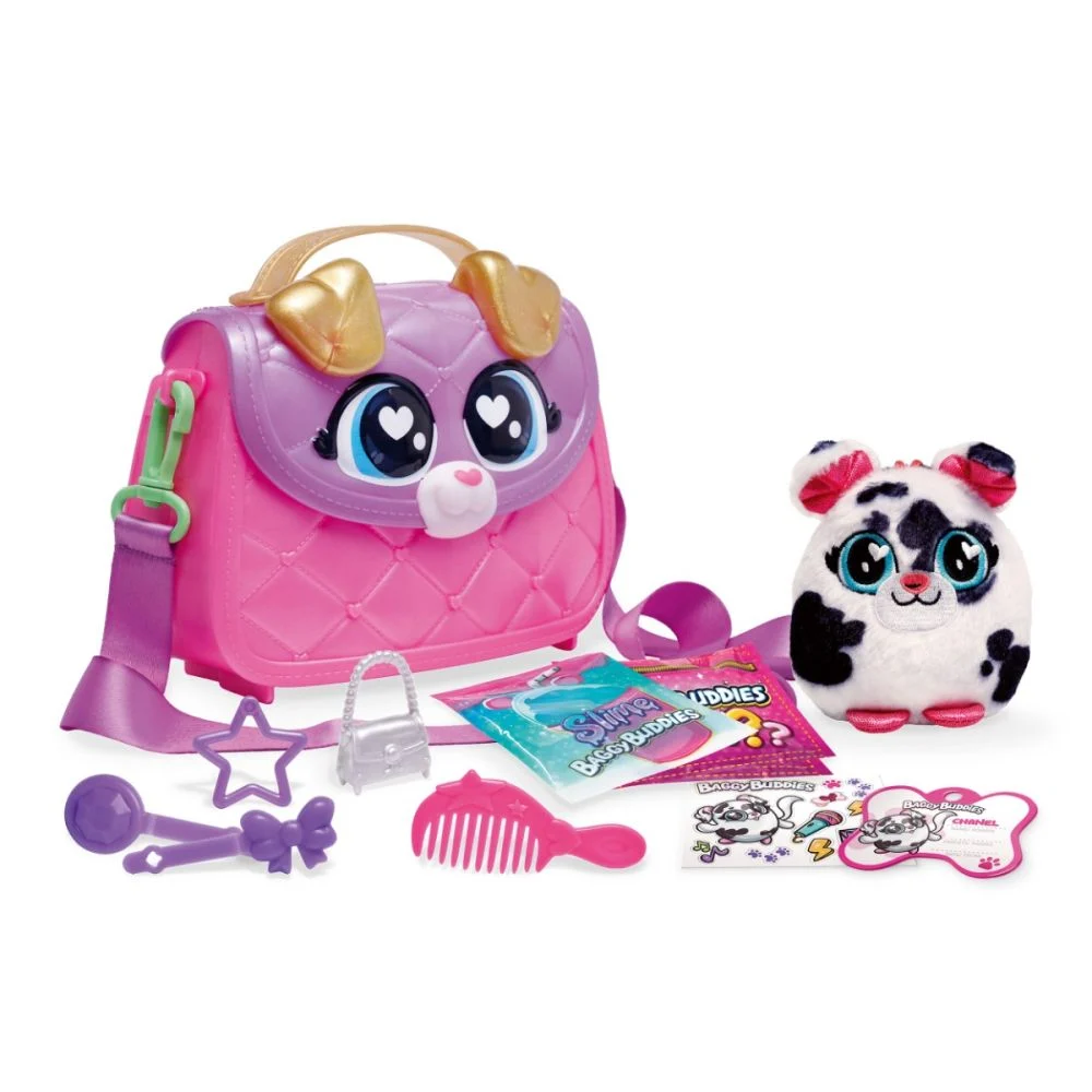 Jucarie de plus surpriza in gentuta Glam Buddies 10 surprize 19 x 17 cm culori diferite [8]