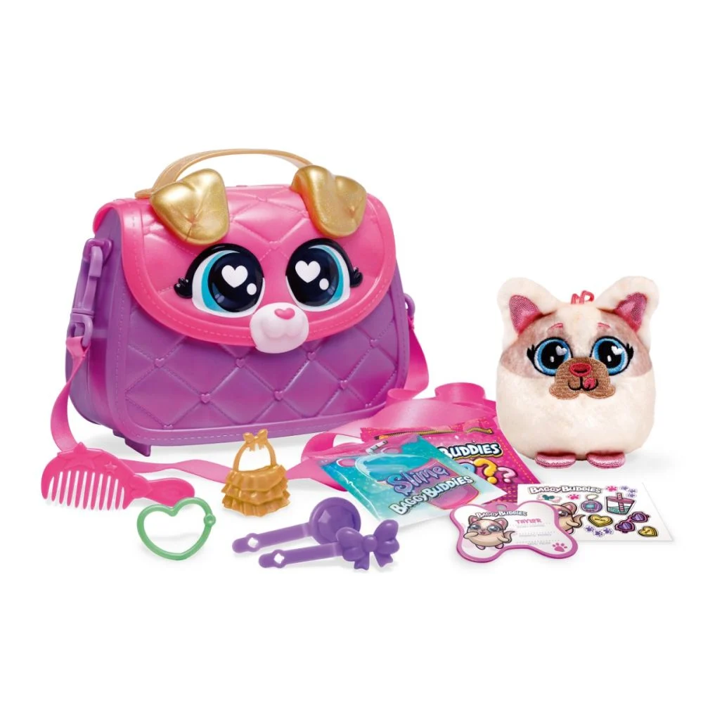 Jucarie de plus surpriza in gentuta Glam Buddies 10 surprize 19 x 17 cm culori diferite [3]