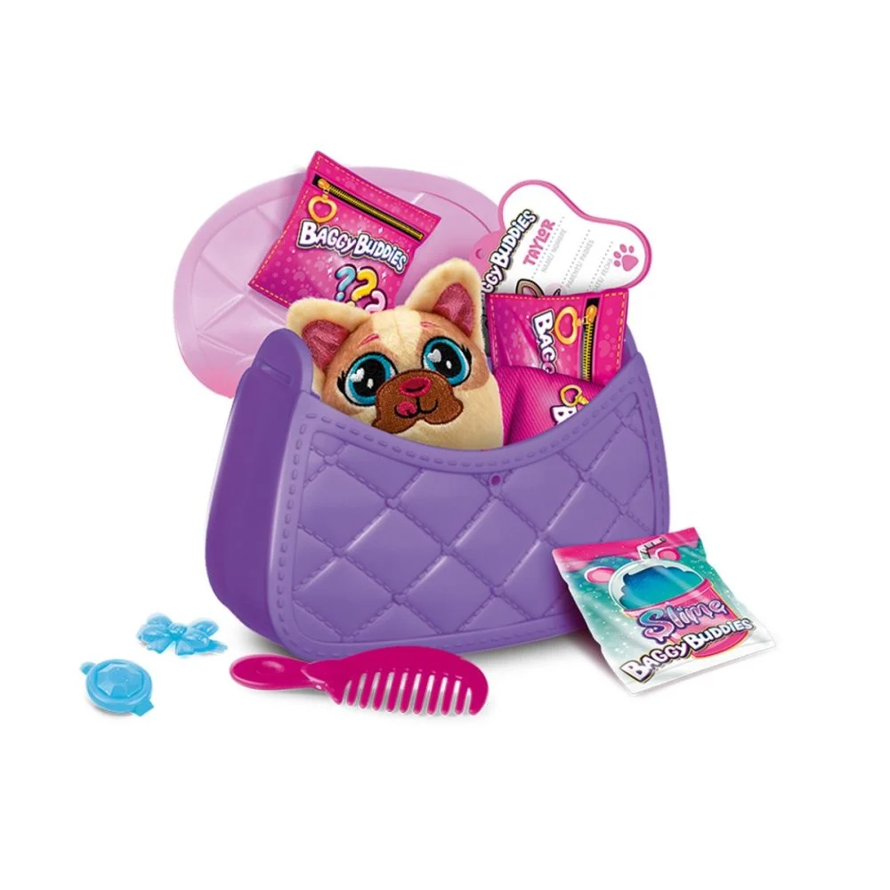 Jucarie de plus surpriza in gentuta Glam Buddies 10 surprize 19 x 17 cm culori diferite [2]