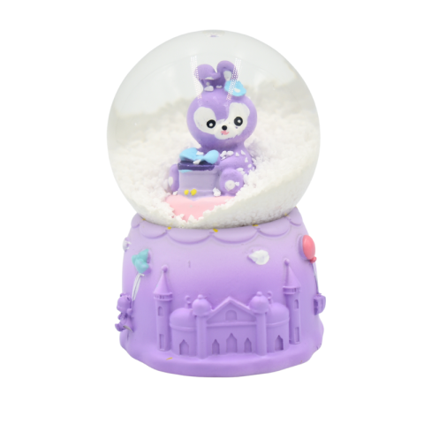 Ornamente și figurine decorative - Glob cristal cu lumini Piccolino
