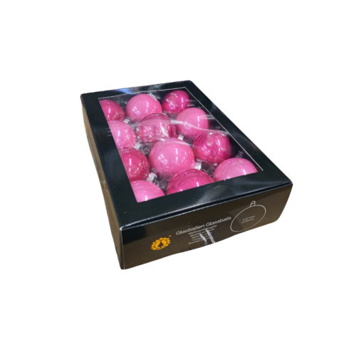 Noutăți Librăria Compas - Glob sticla 5.7cm opal roz set 12 bucati