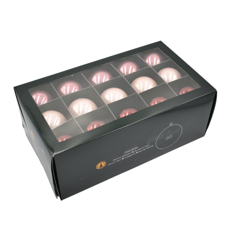 Noutăți Librăria Compas - Glob sticla 5.7 cm roz 30/set