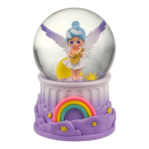Glob sticla model inger 10x16 cm diverse culori [2]