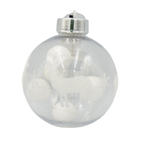 Noutăți Librăria Compas - Glob cu led 8 cm transparent