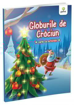 Cărți de activități și colorat - Globurile de Craciun. Carte cu activitati - Julia Donaldson