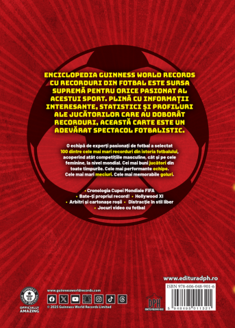 Guinness World Records. Recorduri din fotbal 2026 [1]