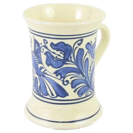 Halba din ceramica de Corund 10x14 CM motive florale [2]