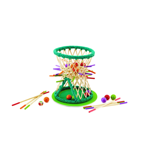 Joc inteligent Pallina original din bambus Hape 30 x 30 x 23 cm [1]