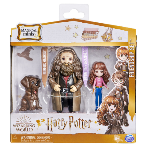 Figurine - HARRY POTTER SET 2 FIGURINE RUBEUS HAGRID SI HERMIONE GRANGER