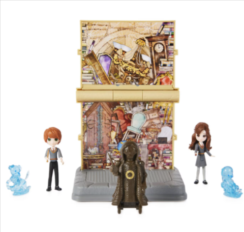 Set de joaca Harry Potter Magical Minis Camera Necesitatii Ron si Hermione [1]