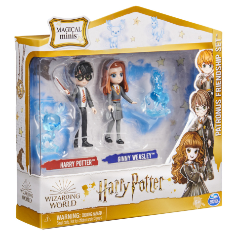 Figurine - HARRY POTTER WIZARDING WORLD MAGICAL MINIS SET 2 FIGURINE HARRY POTTER SI GINNY WEASLEY