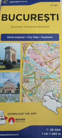 Noutăți Librăria Compas - Harta Bucuresti 1:26 000