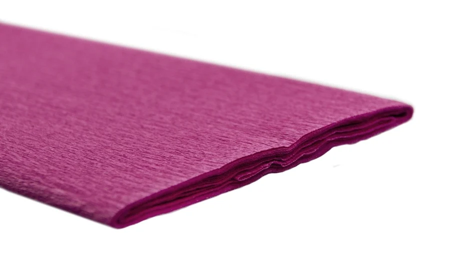 Hârtie pentru lucru manual - Hartie creponata Hobby 50x200 cm fucsia