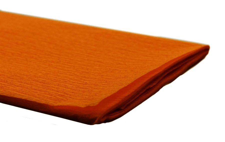 Hârtie pentru lucru manual - Hartie creponata Hobby 50x200 cm portocaliu