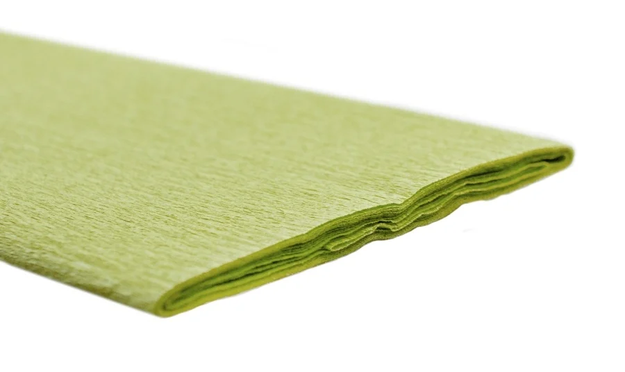 Caiete școlare și hârtie - Hartie creponata Hobby 50x200 cm verde pal