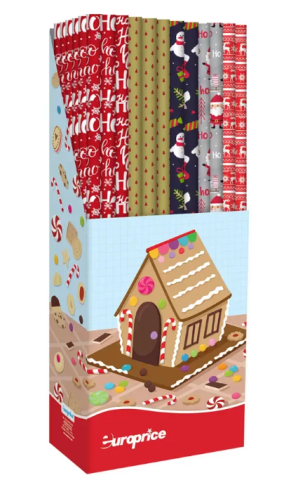 Noutăți Librăria Compas - Hartie de ambalat Ginger House 70 x 200 cm culori diferite