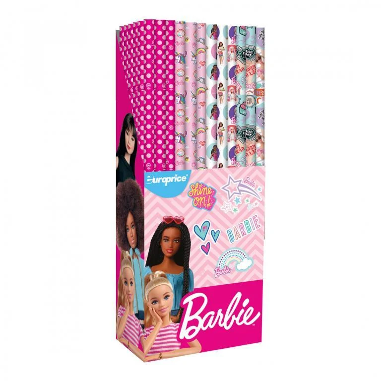 Hârtie pentru impachetat - Hartie de ambalat Barbie 2021 70 x 200 cm