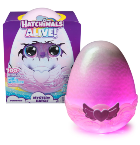 Jucarie interactiva Hatchimals Alive Mystery Hatch Pufficorn [1]
