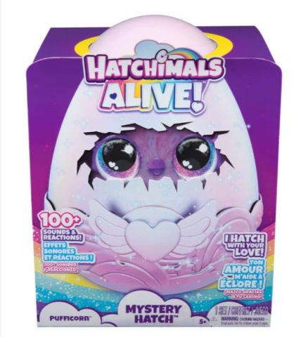 Jucarie interactiva Hatchimals Alive Mystery Hatch Pufficorn [3]