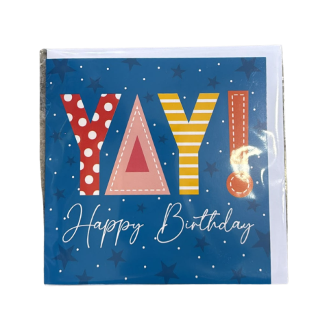 Noutăți Librăria Compas - Felicitare yay Happy Birthday