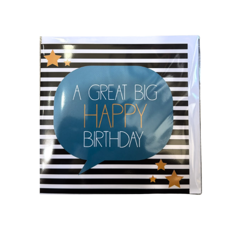 Noutăți Librăria Compas - Felicitare A Great Big Happy Birthday linii