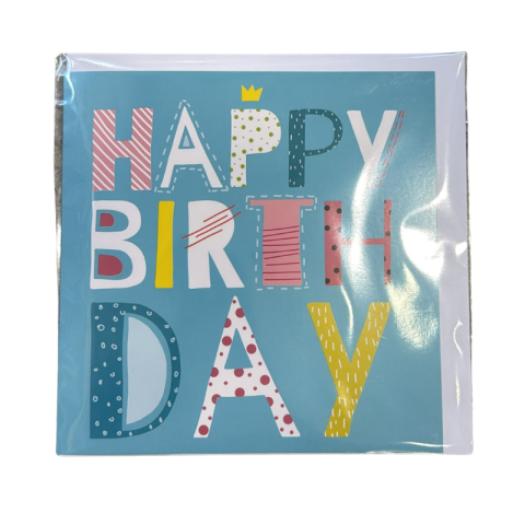 Felicitări - Felicitare Happy Birthday albastru