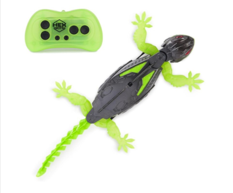 Jucării interactive și tematice - Sopirla interactiva Rastar Hex Bots Gecko cu telecomanda