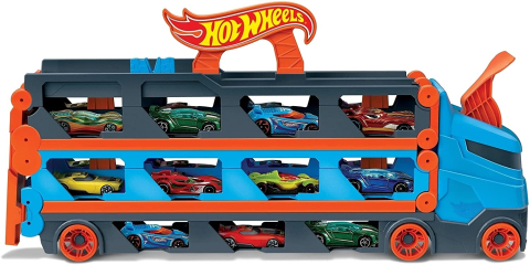 HOT WHEELS 2 IN 1 MEGA TRANSPORTATOR MASINI PISTA [2]