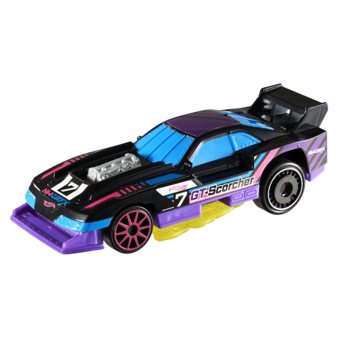 HOT WHEELS LETS RACE ACTIVATE MASINUTA GT SCORCHER  SCARA 1 LA 32 [4]