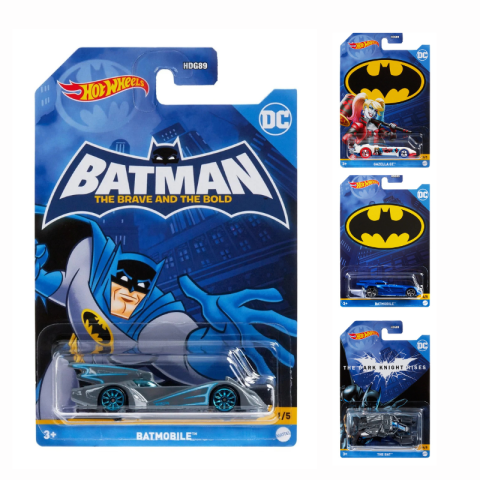 Mașinuțe de jucărie - Hot Wheels Masinuta Metalica Batman modele diferite