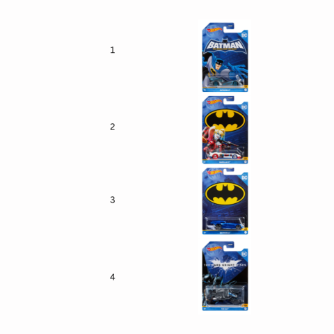 Hot Wheels Masinuta Metalica Batman modele diferite [1]