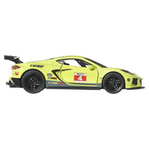 HOT WHEELS MASINUTA METALICA CU SISTEM PULL BACK CORVETTE C8.R HW TORQUE SCARA 1 LA 43 [2]