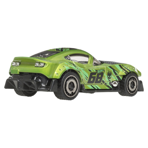 HOT WHEELS MASINUTA METALICA CU SISTEM PULL BACK MUSCLE AND BLOWN MUSCLE MANIA SCARA 1 LA 43 [4]