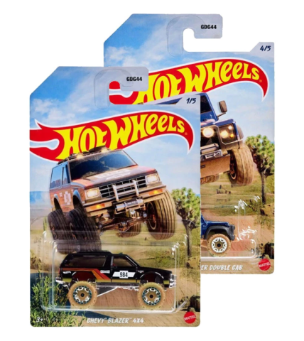 Mașinuțe de jucărie - Masinuta metalica Hot Wheels 4x4 12 x 16,5 x 3,50 cm