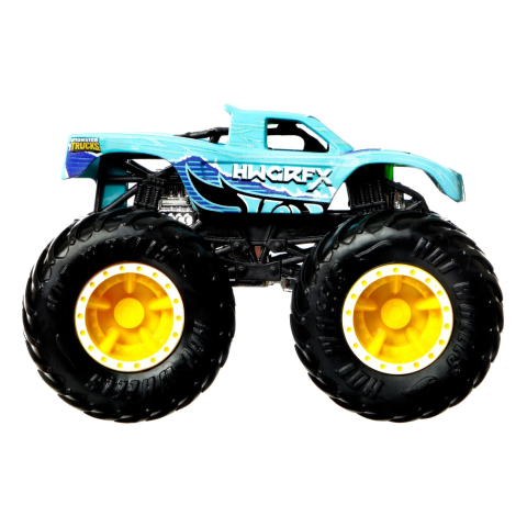 HOT WHEELS MONSTER TRUCK CAMION PODIUM CRASHER CU CULORI SCHIMBATOARE SCARA 1:64 [3]