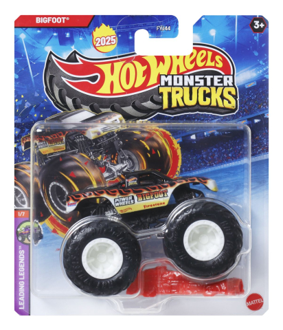 Mașinuțe de jucărie - HOT WHEELS MONSTER TRUCK MASINUTA BIGFOOT SCARA 1:64