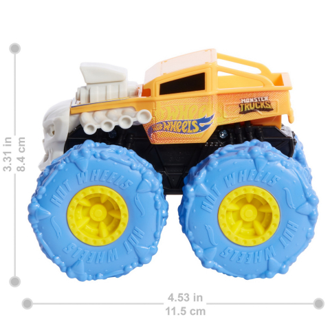 HOT WHEELS MONSTER TRUCK MASINUTA TWISTER TREDZ BONE SHAKER PORTOCALIU SCARA 1:43 [3]