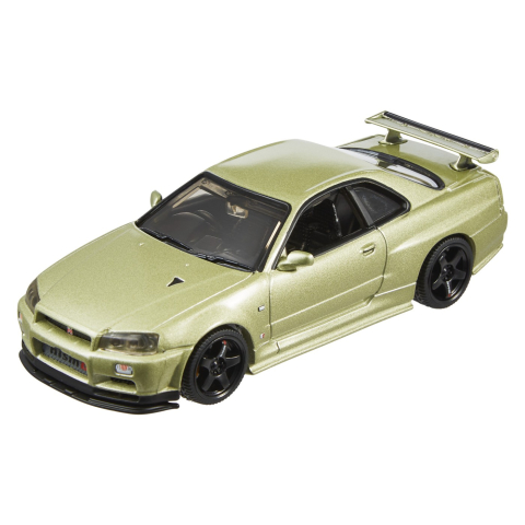 HOT WHEELS PREMIUM REAL RIDERS MASINUTA METALICA NISSAN SKYLINE GT-R SCARA 1:43 [1]