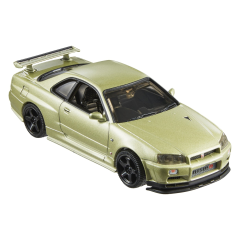 HOT WHEELS PREMIUM REAL RIDERS MASINUTA METALICA NISSAN SKYLINE GT-R SCARA 1:43 [3]