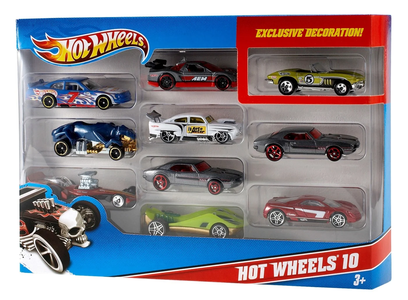 Hot Wheels set 10 masinute scara 1:64 Mattel [2]