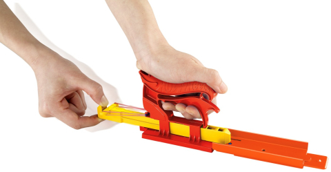 HOT WHEELS SET LANSATOR PORTABIL ROSU SI MASINUTA [5]